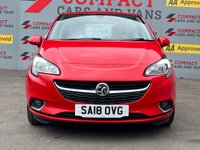 USED 2018 18 VAUXHALL CORSA 1.4i ecoTEC SRi Hatchback 3dr Petrol Manual Euro 6 (75 ps) LOW INSURANCE GROUP !!!
