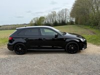 USED 2018 68 AUDI A3 1.0 TFSI 30 Black Edition Sportback 5dr Petrol Manual Euro 6 (s/s) (116 ps) 