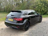 USED 2018 68 AUDI A3 1.0 TFSI 30 Black Edition Sportback 5dr Petrol Manual Euro 6 (s/s) (116 ps) 