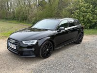 USED 2018 68 AUDI A3 1.0 TFSI 30 Black Edition Sportback 5dr Petrol Manual Euro 6 (s/s) (116 ps) 