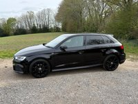 USED 2018 68 AUDI A3 1.0 TFSI 30 Black Edition Sportback 5dr Petrol Manual Euro 6 (s/s) (116 ps) 