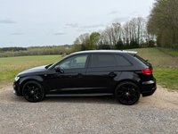 USED 2018 68 AUDI A3 1.0 TFSI 30 Black Edition Sportback 5dr Petrol Manual Euro 6 (s/s) (116 ps) 