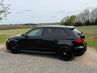 USED 2018 68 AUDI A3 1.0 TFSI 30 Black Edition Sportback 5dr Petrol Manual Euro 6 (s/s) (116 ps) 