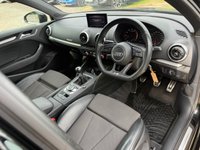 USED 2018 68 AUDI A3 1.0 TFSI 30 Black Edition Sportback 5dr Petrol Manual Euro 6 (s/s) (116 ps) 