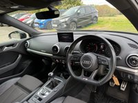 USED 2018 68 AUDI A3 1.0 TFSI 30 Black Edition Sportback 5dr Petrol Manual Euro 6 (s/s) (116 ps) 