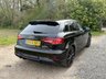 USED 2018 68 AUDI A3 1.0 TFSI 30 Black Edition Sportback 5dr Petrol Manual Euro 6 (s/s) (116 ps) 