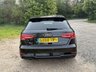 USED 2018 68 AUDI A3 1.0 TFSI 30 Black Edition Sportback 5dr Petrol Manual Euro 6 (s/s) (116 ps) 