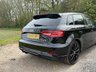USED 2018 68 AUDI A3 1.0 TFSI 30 Black Edition Sportback 5dr Petrol Manual Euro 6 (s/s) (116 ps) 