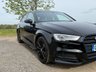 USED 2018 68 AUDI A3 1.0 TFSI 30 Black Edition Sportback 5dr Petrol Manual Euro 6 (s/s) (116 ps) 