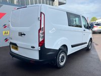 USED 2023 73 FORD TRANSIT CUSTOM 2.0 300 EcoBlue Leader Crew Van Double Cab 5dr Diesel Manual L1 H1 Euro 6 (s/s) (105 ps) CREW VAN !!!