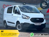 USED 2023 73 FORD TRANSIT CUSTOM 2.0 300 EcoBlue Leader Crew Van Double Cab 5dr Diesel Manual L1 H1 Euro 6 (s/s) (105 ps) CREW VAN !!!