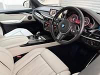 USED 2016 66 BMW X5 3.0 40d M Sport SUV 5dr Diesel Auto xDrive Euro 6 (s/s) (313 ps) RUBY BLACK, SMOKE WHITE INTERIOR