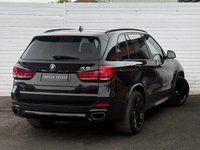 USED 2016 66 BMW X5 3.0 40d M Sport SUV 5dr Diesel Auto xDrive Euro 6 (s/s) (313 ps) RUBY BLACK, SMOKE WHITE INTERIOR