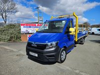 USED 2021 70 MAN TGE 3.140 LWB DROPSIDE LORRY WITH TAIL LIFT ULEZ FREE ZONE 
