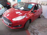 USED 2016 16 FORD FIESTA 1.25 Zetec Hatchback 5dr Petrol Manual Euro 6 (82 ps) 12 MONTHS MOT ,6 MONTHS WARRANTY ,AIR-CON ,ALLOYS ,7 SERVICE STAMPS ,ONE PREVIOUS OWNER ,2 KEYS ,STUNNING EXAMPLE , 