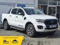 USED 2019 69 FORD RANGER 2.0 EcoBlue Wildtrak Pickup Double Cab 4dr Diesel Auto 4WD Euro 6 (s/s) (213 ps) TOWBAR and APPLE CARPLAY