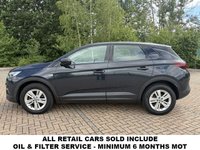 USED 2018 18 VAUXHALL GRANDLAND X 1.6 Turbo D BlueInjection SE SUV 5dr Diesel Manual Euro 6 (s/s) (120 ps) This 2018 Vauxhall Grandland X SE in Jasper Grey has covered 67k miles and comes with a full service history, just serviced in April 2026 with a fresh MOT.  Great spec includes: - Cruise control - Bluetooth - Front & rear parking sensors - Climate control - Smartphone projection (sat nav via your phone) - 17" alloys  It&rsquo;s ULEZ & CAZ compliant, economical to run, and a really practical SUV &mdash; ready to drive away.