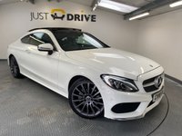 USED 2018 18 MERCEDES-BENZ C-CLASS 2.0 C200 AMG Line (Premium) Coupe 2dr Petrol G-Tronic+ Euro 6 (s/s) (184 ps) HUGE SPEC' AUTO !