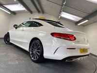 USED 2018 18 MERCEDES-BENZ C-CLASS 2.0 C200 AMG Line (Premium) Coupe 2dr Petrol G-Tronic+ Euro 6 (s/s) (184 ps) HUGE SPEC' AUTO !