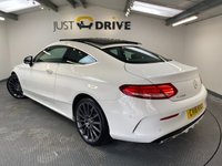 USED 2018 18 MERCEDES-BENZ C-CLASS 2.0 C200 AMG Line (Premium) Coupe 2dr Petrol G-Tronic+ Euro 6 (s/s) (184 ps) HUGE SPEC' AUTO !