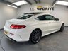 USED 2018 18 MERCEDES-BENZ C-CLASS 2.0 C200 AMG Line (Premium) Coupe 2dr Petrol G-Tronic+ Euro 6 (s/s) (184 ps) HUGE SPEC' AUTO !