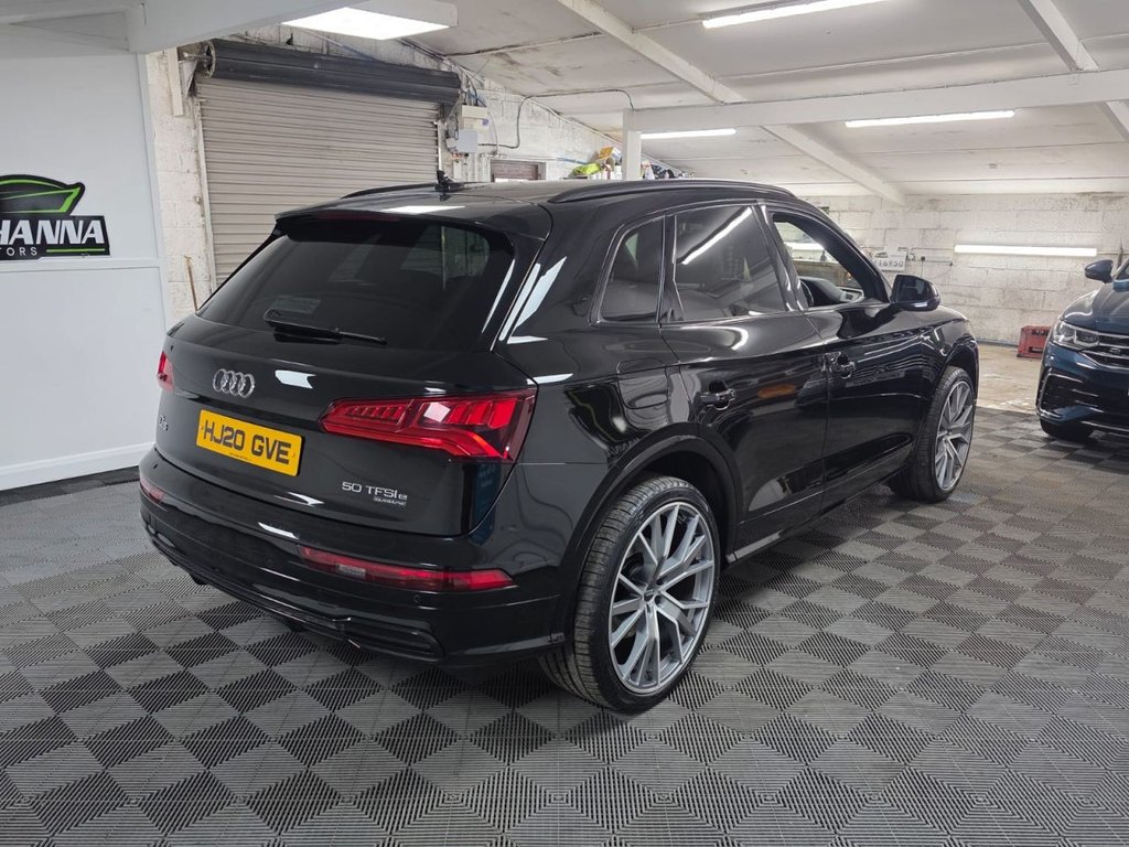 USED 2020 20 AUDI Q5 2.0 TFSIe 50 S line SUV 5dr Petrol Plug-in Hybrid S Tronic quattro Euro 6 (s/s) 14.1kWh (299 ps) Cruise Control - Speed Limiter