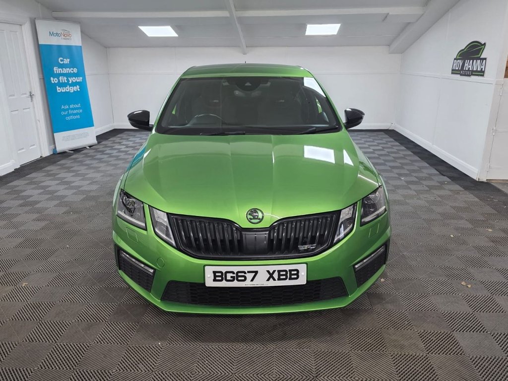 USED 2017 67 SKODA OCTAVIA 2.0 TDI vRS Hatchback 5dr Diesel Manual Euro 6 (s/s) (184 ps) SatNav - Parking Sensors!