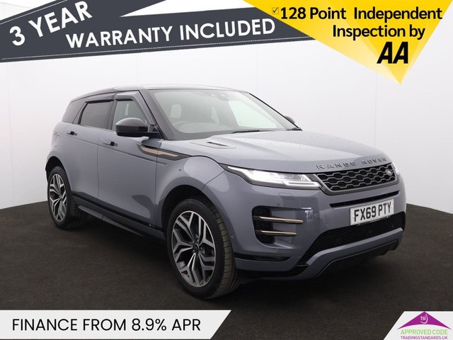View our Land Rover Range Rover Evoque 2.0 D180 First Edition SUV 5dr Diesel Auto 4WD Euro 6 (s/s) (180 ps)