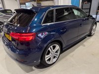 USED 2019 19 AUDI A3 1.6 TDI 30 S line Sportback 5dr Diesel S Tronic Euro 6 s/s 116ps Automatic  Finance+DAB+FSH+2F/Kpr+HtdLthr+Nav+Blth+12MthMOT