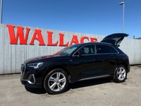 USED 2020 70 AUDI Q3 1.5 TFSI CoD 35 S line SUV 5dr Petrol S Tronic Euro 6 (s/s) (150 ps) Full Audi History, Virtual Cockpit
