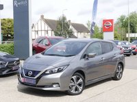 USED 2021 21 NISSAN LEAF 62kWh e+ N-Connecta Hatchback 5dr Electric Auto (217 ps) 