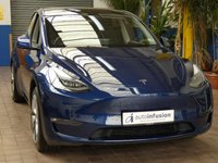 USED 2023 72 TESLA MODEL Y (Dual Motor) Long Range SUV 5dr Electric Auto 4WDE (384 bhp) SUNROOF SAT NAV LEATHER HEATED SEATS CRUISE CONTROL PARKING CAMERA 1 OWNER WARRANTY