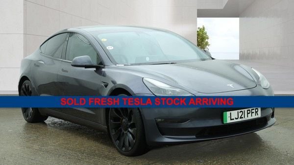 View our Tesla Model 3 (Dual Motor) Performance Auto 4WDE (Performance Upgrade) 