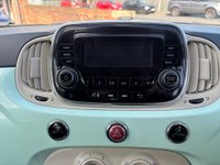 USED 2017 67 FIAT 500 1.2 ECO Pop Star Euro 6 (s/s) 3dr Cruise control, warranty, S/H