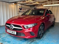 USED 2021 71 MERCEDES-BENZ A-CLASS 1.3 A200 Sport Saloon 4dr Petrol 7G-DCT Euro 6 (s/s) (163 ps)+1 OWNER FROM NEW+FSH+HALF LEATHER HEATED SEATS+CLIMATE+PARK CONTROL WITH CAMERA+BLUETOOTH+MEDIA+NAV+ALLOYS+USB+DAB+CRUISE+ 1 OWNER FROM NEW+FSH+HALF LEATHER HEATED SEATS+CLIMATE+PARK CONTROL WITH CAMERA+BLUETOOTH+MEDIA+NAV+ALLOYS+USB+DAB+CRUISE+HPI CLEAR