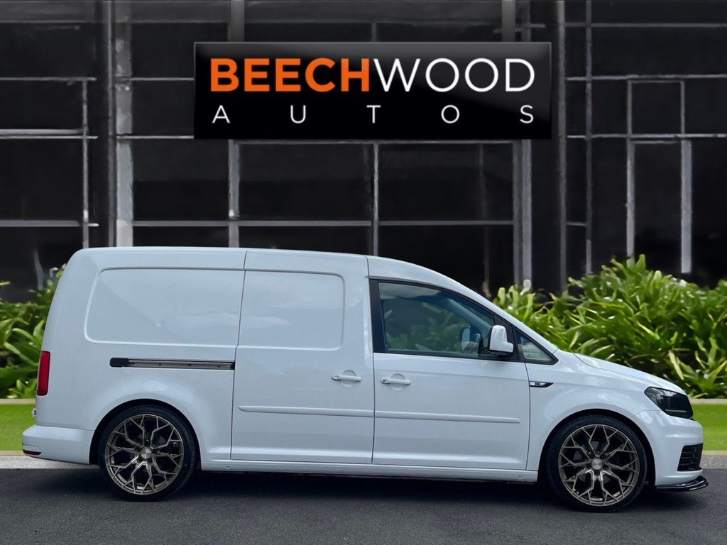 USED 2018 18 VOLKSWAGEN CADDY MAXI 1.0 TSI C20 BlueMotion Tech Startline Panel Van 6dr Petrol Manual LWB Euro 6 (s/s) (102 ps) *BRAND NEW 19" WHEELS & TYRES*