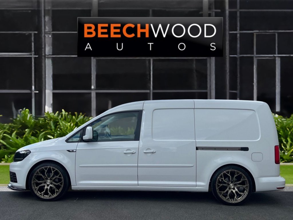USED 2018 18 VOLKSWAGEN CADDY MAXI 1.0 TSI C20 BlueMotion Tech Startline Panel Van 6dr Petrol Manual LWB Euro 6 (s/s) (102 ps) *BRAND NEW 19" WHEELS & TYRES*