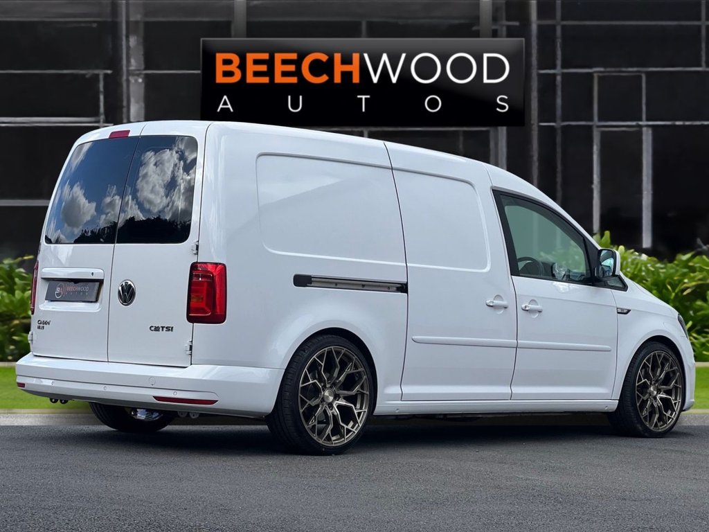 USED 2018 18 VOLKSWAGEN CADDY MAXI 1.0 TSI C20 BlueMotion Tech Startline Panel Van 6dr Petrol Manual LWB Euro 6 (s/s) (102 ps) *BRAND NEW 19" WHEELS & TYRES*