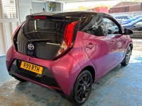 USED 2019 68 TOYOTA AYGO 1.0 VVT-i x-cite Hatchback 5dr Petrol Manual Euro 6 (71 ps)+2 KEYS+2 FORMER KEEPERS+ALLOYS+CLIMATE+PARK CONTROL+BLUETOOTH+DAB+MEDIA+USB+HPI CLEAR+VOSA HISTORY+FULL  2 KEYS+2 FORMER KEEPERS+ALLOYS+CLIMATE+PARK CONTROL+BLUETOOTH+DAB+MEDIA+USB+HPI CLEAR