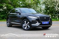 USED 2022 72 JAGUAR F-PACE 2.0 P400e 17.1kWh R-Dynamic S SUV 5dr Petrol Plug-in Hybrid Auto AWD Euro 6 (s/s) (404 ps) SANTORINI BLACK METALLIC PAINTWORK + REAR CAMERA + HEATED SEATS + CARPLAY