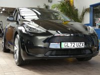 USED 2022 72 TESLA MODEL Y SUV 5dr Electric Auto RWD (346 ps) SUNROOF SAT NAV LEATHER HEATED SEATS CRUISE CONTROL PARKING CAMERA 1 OWNER WARRANTY
