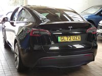 USED 2022 72 TESLA MODEL Y SUV 5dr Electric Auto RWD (346 ps) SUNROOF SAT NAV LEATHER HEATED SEATS CRUISE CONTROL PARKING CAMERA 1 OWNER WARRANTY