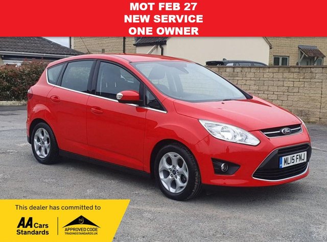 2015 FORD C MAX 2015 1.6 TDCI ZETEC MPV 5DR DIESEL MANUAL EURO 5 115 PS... photo