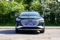 USED 2023 23 AUDI Q4 E-TRON 40 S line Sportback 5dr Electric Auto 82kWh (204 ps) MYTHOS BLACK METALLIC PAINTWORK + APPLE CARPLAY + VIRTUAL COCKPIT