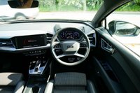 USED 2023 23 AUDI Q4 E-TRON 40 S line Sportback 5dr Electric Auto 82kWh (204 ps) MYTHOS BLACK METALLIC PAINTWORK + APPLE CARPLAY + VIRTUAL COCKPIT