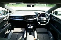 USED 2023 23 AUDI Q4 E-TRON 40 S line Sportback 5dr Electric Auto 82kWh (204 ps) MYTHOS BLACK METALLIC PAINTWORK + APPLE CARPLAY + VIRTUAL COCKPIT