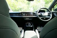 USED 2023 23 AUDI Q4 E-TRON 40 S line Sportback 5dr Electric Auto 82kWh (204 ps) MYTHOS BLACK METALLIC PAINTWORK + APPLE CARPLAY + VIRTUAL COCKPIT