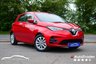 USED 2021 71 RENAULT ZOE R110 EV50 52kWh Iconic Hatchback 5dr Electric Auto (Rapid Charge) (107 bhp) FLAME RED METALLIC PAINTWORK + ANDROID AUTO + VIRTUAL DASH + DAB