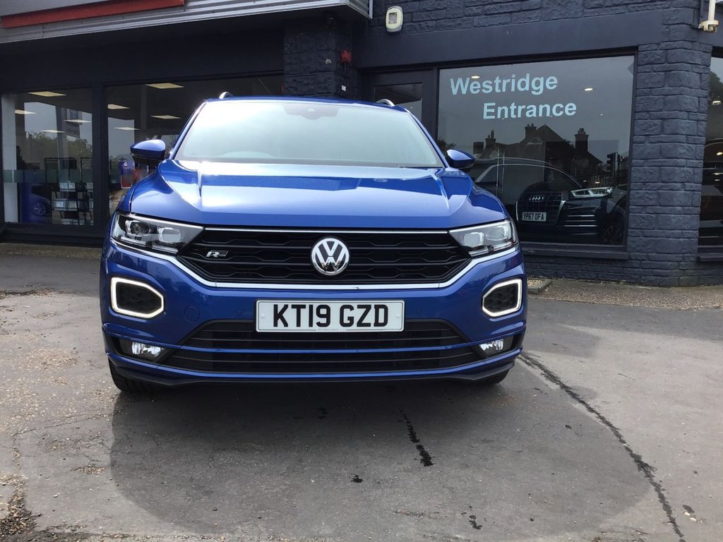 USED 2019 19 VOLKSWAGEN T-ROC 1.5 TSI GPF EVO R-Line SUV 5dr Petrol Manual Euro 6 (s/s) (150 ps) 