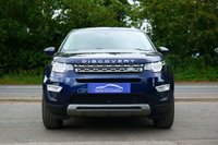 USED 2019 68 LAND ROVER DISCOVERY SPORT 2.0 SD4 HSE Luxury SUV 5dr Diesel Auto 4WD Euro 6 (s/s) (240 ps) DARK SAPPHIRE METALLIC PAINTWORK + SUNROOF + COOLED SEATS + WINTER PACK
